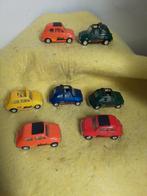 7988)  fiat 500 mini   1/43   7stuks met frixi motor, Verzamelen, Ophalen of Verzenden, Zo goed als nieuw