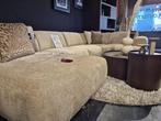 NEW NEW U-bank Santiago Beige Incl 5 Jaar Garantie, Overige maten, Hoekbank, Ophalen of Verzenden, 150 cm of meer