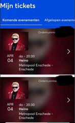 Heino Live 4 Tickets, Tickets en Kaartjes, Concerten | Pop, Juni, Drie personen of meer