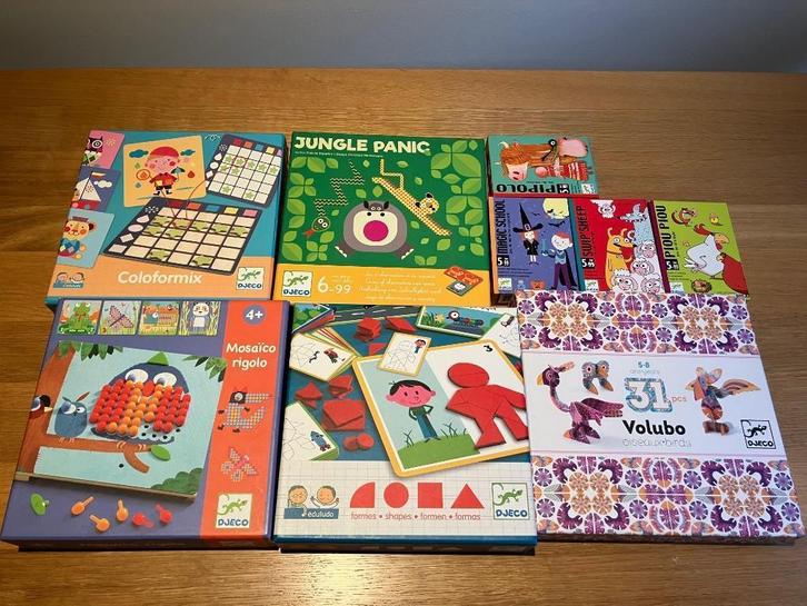 23 duurzame kinderen spellen: DJECO, HABA, Smartgames, Sina, Hobby en Vrije tijd, Gezelschapsspellen | Bordspellen, Zo goed als nieuw
