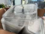 plastic voedsel container wegwerp bak, Ophalen