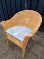 Rotan stoel met kussen, Antiek en Kunst, Ophalen