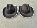 2 Cowboyhoeden van vilt - Carnaval, Ophalen, Overige materialen