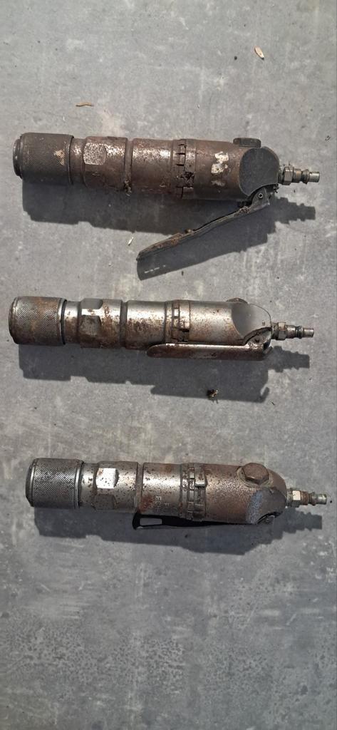 3 Fuji Pneumatische Voeghakhamers - Gebruikt, Doe-het-zelf en Verbouw, Gereedschap | Handgereedschap, Gebruikt, Ophalen of Verzenden