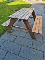 Picknickbankje kinderen, Tuin en Terras, Ophalen, Rechthoekig, Hout