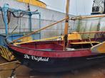 Historische platbodem, Watersport en Boten, Platbodems, Ophalen, Gebruikt, Staal, Benzine