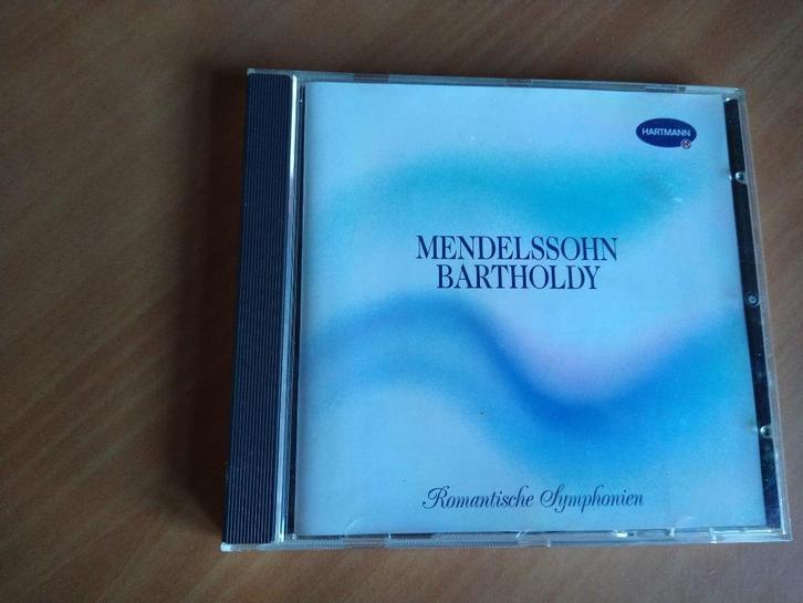 Cd Mendelssohn Bartholdy - Romantische symphonien., Cd's en Dvd's, Cd's | Klassiek, Zo goed als nieuw, Orkest of Ballet, Romantiek