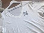 Moscow zomers linnen slub T-shirt mt 40-42 naturel gebr.wit, Kleding | Dames, T-shirts, Moscow, Maat 42/44 (L), Ophalen of Verzenden