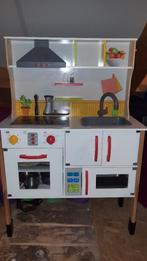 keukentje, incl extra pannen, en meer keukengerei, Ophalen of Verzenden, Gebruikt, Hout, Speelkeuken