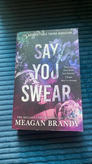 Say you swear beschikbaar voor biedingen
