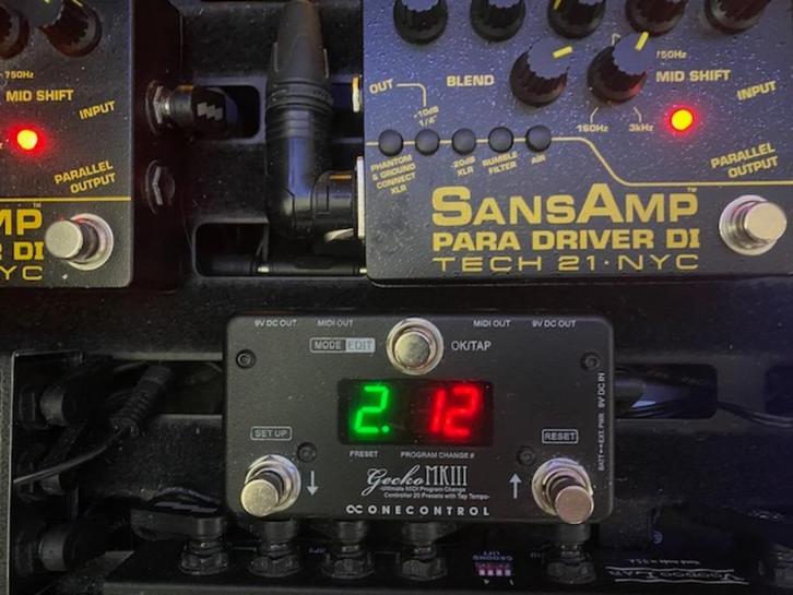 One Control Gecko III mid pedaal, Muziek en Instrumenten, Effecten, Gebruikt, Overige typen, Ophalen