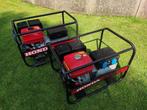 2 HONDA aggregaten (type EC6000, 13 pk Honda GX390, 5,8 kVA), Honda, Benzine, Ophalen of Verzenden, Honda
