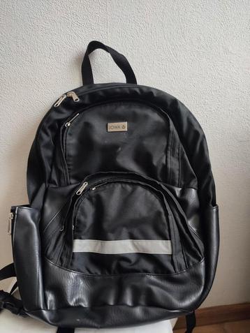 Laptoptas rugzak backpack zwart JOWA Unisex schooltas  beschikbaar voor biedingen