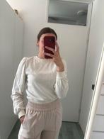 Creme trui met broderie mouwen, H&M, Wit, Ophalen of Verzenden, Zo goed als nieuw