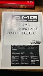 AMG MERCEDES advertentie, Verzenden, Zo goed als nieuw, Overige typen