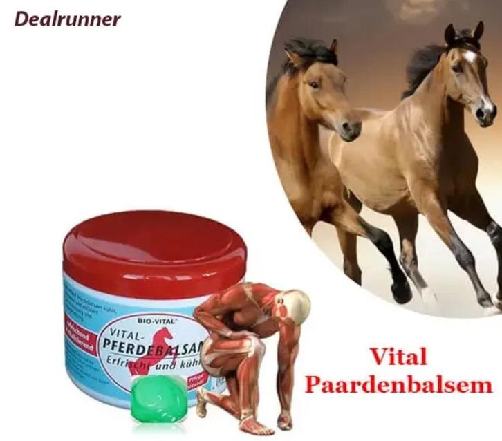 Paardenbalsem 2 X potjes = € 7,95  en  4 X potjes= € 15,90, Sieraden, Tassen en Uiterlijk, Uiterlijk | Lichaamsverzorging, Nieuw