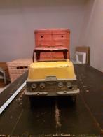 metalen blikken truck en trailer Structo, Ophalen of Verzenden, Gebruikt, Bus of Vrachtwagen