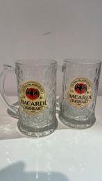 Bacardi oakheart glas 2x, Ophalen of Verzenden, Zo goed als nieuw, Overige typen
