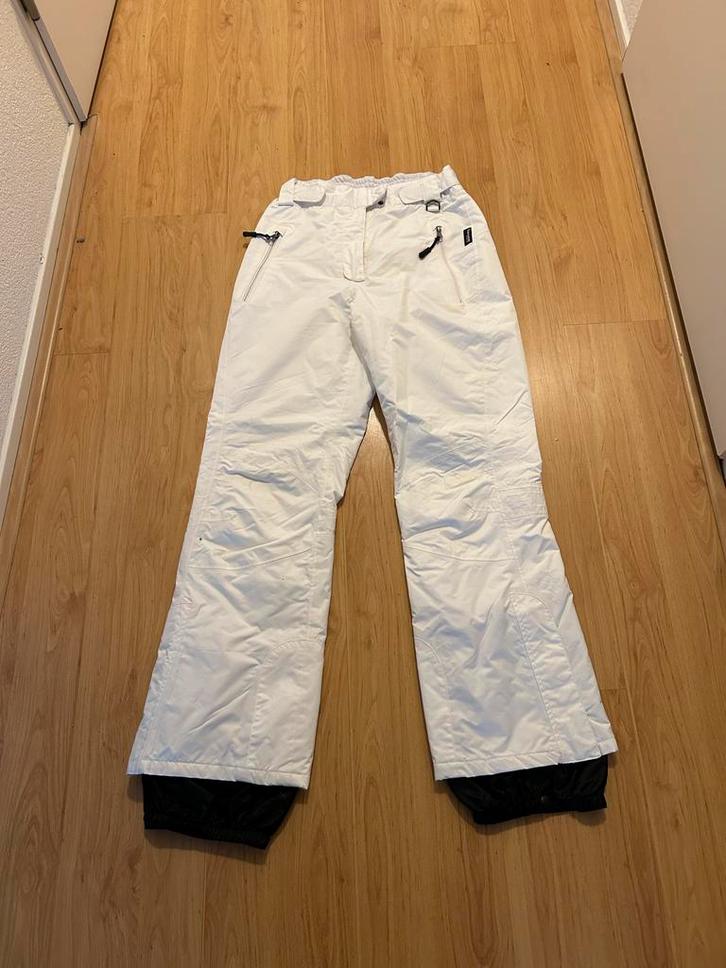 Witte Crivit skibroek maat 40 (valt als 38), Kleding | Dames, Wintersportkleding, Zo goed als nieuw, Broek, Maat 38/40 (M), Ophalen of Verzenden