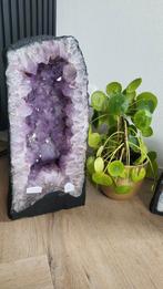 Prachtige amethist geode Brazilië KORTING, Verzamelen, Mineralen en Fossielen, Ophalen of Verzenden, Mineraal