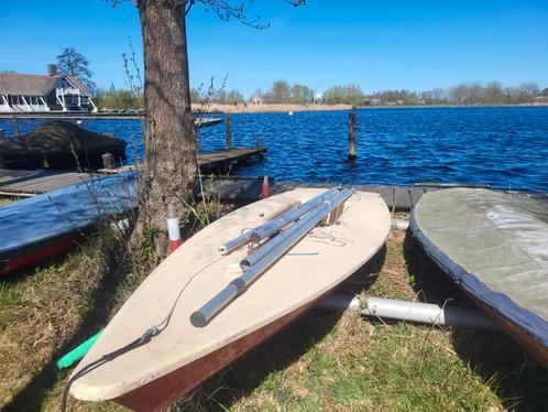 Laser zeilboot, Watersport en Boten, Zeilen en Zeiltoebehoren, Gebruikt, Grootzeil, Minder dan 15 m², 3 tot 6 meter, Ophalen