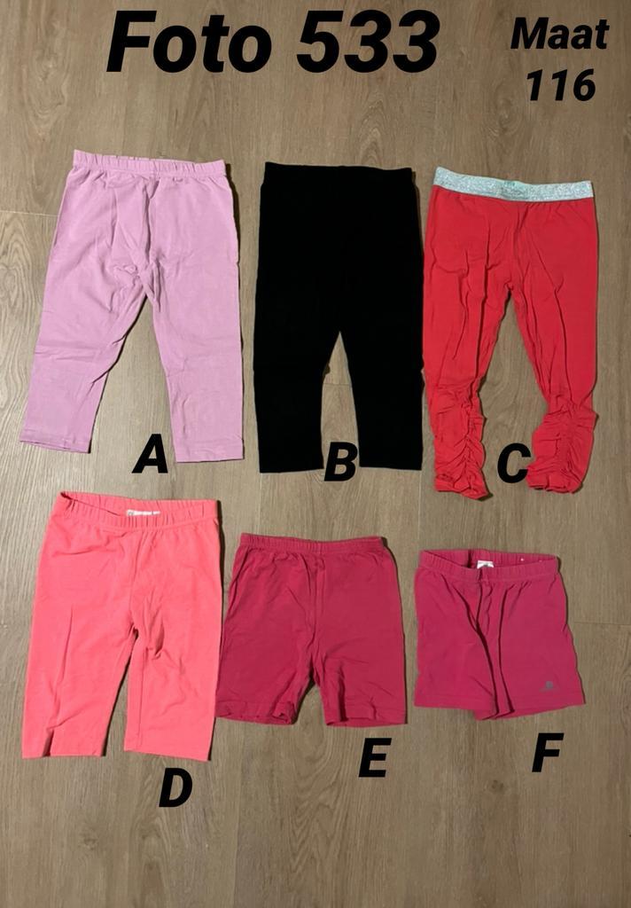 Legging meisje maat 116 Zgan *foto 533*, Kinderen en Baby's, Kinderkleding | Maat 116, Zo goed als nieuw, Meisje, Broek, Ophalen of Verzenden