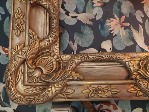 Bijzondere barokke lijst, Huis en Inrichting, Woonaccessoires | Lijsten, Gebruikt, Minder dan 50 cm, Minder dan 50 cm, Hout, Ophalen