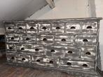Apothekerskast met 19 lades, Ophalen, Gebruikt, 5 laden of meer, 150 tot 200 cm