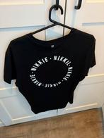 Nikkie t shirt, Kleding | Dames, T-shirts, Zwart, Ophalen of Verzenden, Zo goed als nieuw, Maat 34 (XS) of kleiner