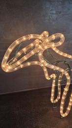 Kerstverlichting Rendier, met lichtslang voor buiten. S47, Diversen, Kerst, Tweedehands verkoop, Tweedehands verkoop, Gebruikt