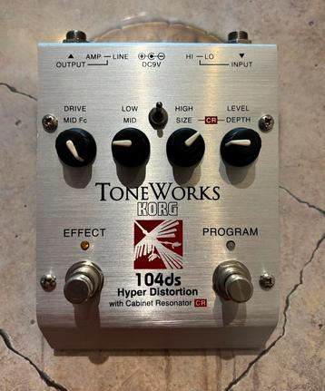 Korg ToneWorks 104DS Hyper Distortion beschikbaar voor biedingen