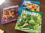 Nooit gebruikte kookboeken salades,vis hapjes enz., Nieuw, Gezond koken, Ophalen of Verzenden, Overige gebieden