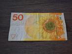 Biljet 50 gulden Zonnebloem, 1982, Postzegels en Munten, Bankbiljetten | Nederland, Ophalen of Verzenden, 50 gulden