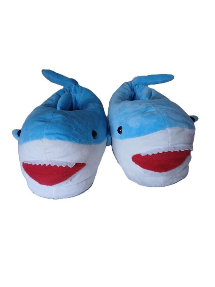 Pantoffels/Sloffen - 34/38 - Haai Dieren pantoffels, Kinderen en Baby's, Kinderkleding | Schoenen en Sokken, Zo goed als nieuw