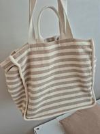 Nieuwe gestreepte shopper van Primark, Ophalen of Verzenden, Nieuw, Beige, Shopper