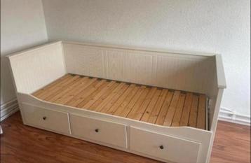Crème Houten Bed met Opbergruimte ikea
