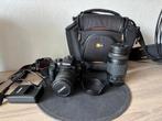 Canon eos 1000d met 18-55 en 75-300 lens, Ophalen, Gebruikt, Canon