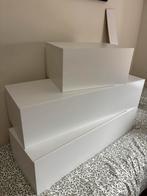 3 Witte Ladekasten - Nieuw, Alleen In Elkaar Gezet!, Ophalen, Nieuw, 50 tot 100 cm, Minder dan 100 cm