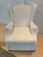 Gratis af te halen Fauteuils, Huis en Inrichting, Fauteuils, Gebruikt, 75 tot 100 cm, Ophalen of Verzenden, Stof
