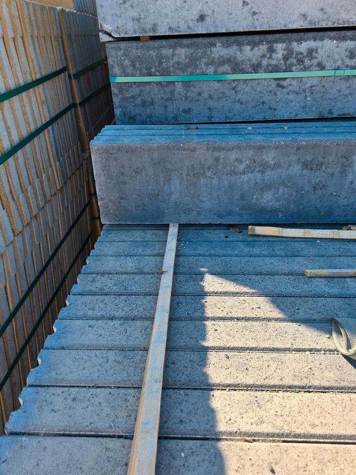 Opsluitbanden 6x20x100, Tuin en Terras, Tegels en Klinkers, Nieuw, Overige typen, Beton, Ophalen of Verzenden