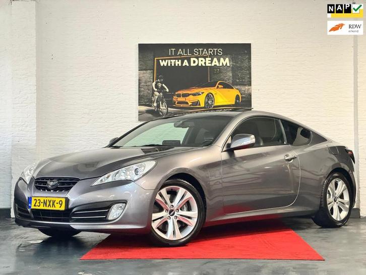 Hyundai Genesis 380 GT|300+PK|V6|AUT|SCHUIFDAK|NAVI|LEDER|ST, Auto's, Hyundai, Bedrijf, Te koop, Genesis, ABS, Airbags, Airconditioning