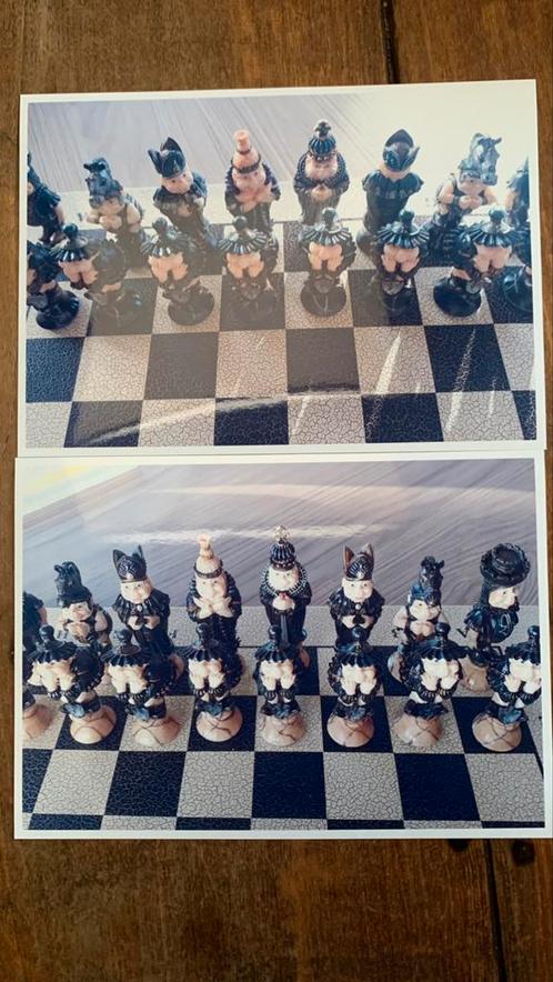 Super leuk en mooi laven schaakspel in kist, Hobby en Vrije tijd, Gezelschapsspellen | Bordspellen, Zo goed als nieuw, Ophalen of Verzenden