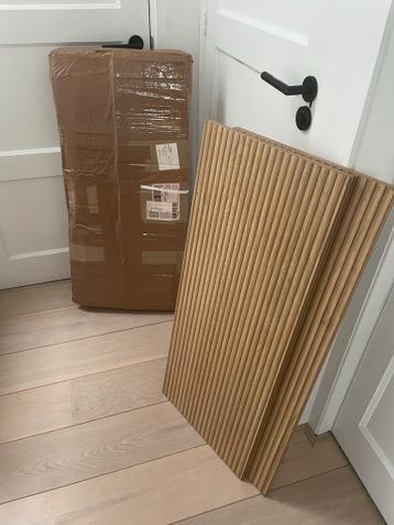 4x Alternatieve Ikea Billy deurtjes houtmotief print - afbeelding 5