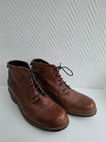 Wolky laarsjes met veters, bruin, maat 40 beschikbaar voor biedingen