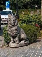 Set grote leeuwen, Tuin en Terras, Ophalen, Nieuw, Beton, Dierenbeeld