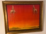 Les Elephants, Antiek en Kunst, Kunst | Schilderijen | Klassiek, Ophalen