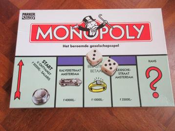 Monopoly met guldens beschikbaar voor biedingen