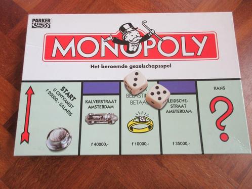 Monopoly met guldens, Hobby en Vrije tijd, Gezelschapsspellen | Bordspellen, Gebruikt, Een of twee spelers, Drie of vier spelers