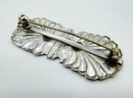 Zilveren broche van bijbelslot, Schoonhoven, 1868, 4 tot 7 cm, Gebruikt, Info@zilverwebsite.nl, Verzenden