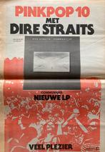 Paginagrote A3 advertentie DIRE STRAITS Communique Pinkpop, Ophalen of Verzenden